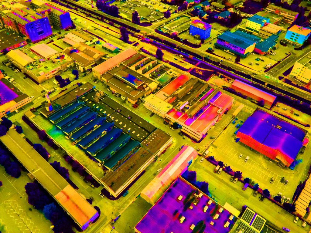 thermographie aérienne par drone